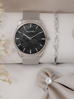 Joker and Witch - Joker & Witch Black Sterlie Love Triangle Watch (Set of 3)