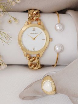 Joker and Witch - Joker & Witch White Affaire Love Triangle Watch (Set of 3)