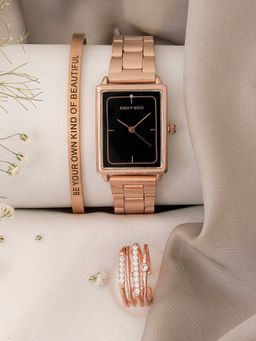 Joker and Witch - Joker & Witch Black Priscilla Love Triangle Watch (Set of 3)