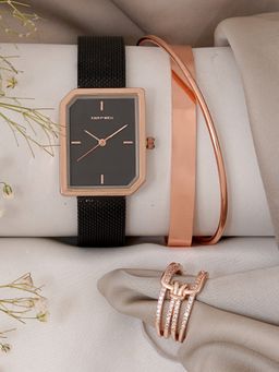 Joker and Witch - Joker & Witch Black Westlock Love Triangle Watch (Set of 3)