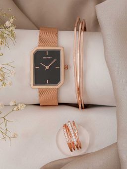 Joker and Witch - Joker & Witch Black Danna Love Triangle Watch (Set of 3)