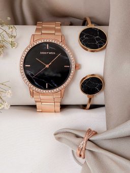 Joker and Witch - Joker & Witch Black Samara Love Triangle Watch (Set of 3)