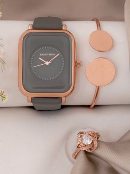 Joker and Witch - Joker & Witch Grey Viviana Love Triangle Watch (Set of 3)