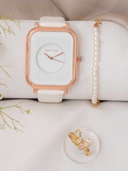 Joker and Witch - Joker & Witch White Legacy Love Triangle Watch (Set of 3)