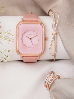 Joker and Witch - Joker & Witch Pink Pretty Lies Love Triangle Watch (Set of 3)