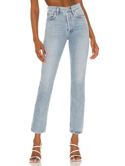 AGOLDE - Riley High Rise Straight Crop