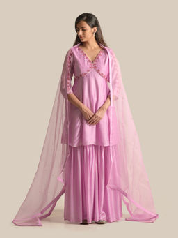 Cupid Cotton - Layla Lavender Dupatta