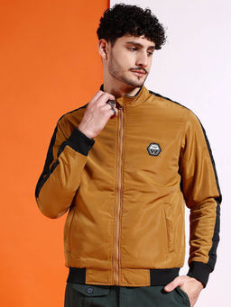 The Indian Garage Co - Mustard Solid Regular Fit Jacket