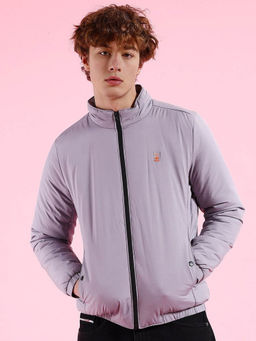 The Indian Garage Co - Grey Solid Regular Fit Jacket