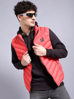 The Indian Garage Co - Coral Solid Regular Fit Jacket