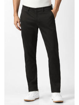 Van Heusen - Brown Solid Slim Fit Trouser