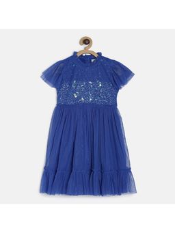 MINI KLUB - Kids Girls Blue Dress