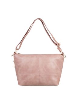 Walkway - Pink Textured Mini Handbag for Women (M)