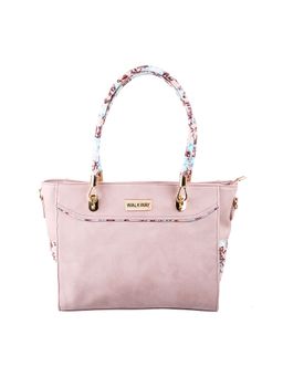 Walkway - Pink Floral Handbag for Women (M)