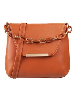 Walkway - Brown Mini Sling Bag for Women (M)