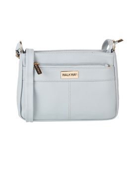Walkway - Light Blue Solid Mini Sling Bag for Women (M)