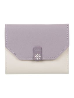 Walkway - Purple Colorblock Wallet for Women (S)