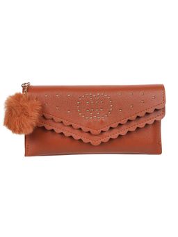 Walkway - Brown Wallet for Women (S)