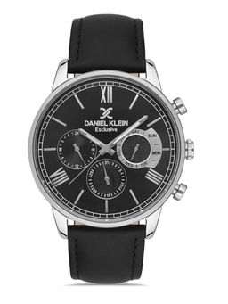 Daniel Klein Exclusive - Analog Gun Black Dial Men's Watch-DK.1.13273-2