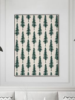Nestroots - Whispering Pines Black Frame Wall Painting