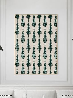 Nestroots - Whispering Pines Gold Frame Wall Painting