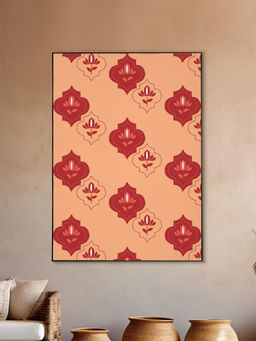 Nestroots - Citrus Soiree Motifs Black Frame Wall Painting