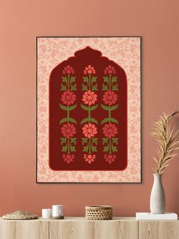 Nestroots - Passage To Paradise Black Frame Wall Painting