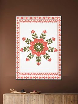 Nestroots - The Jewel Of The Garden Black Frame Wall Painting
