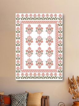 Nestroots - A Royal Welcome In Orange Splendor Wall Painting