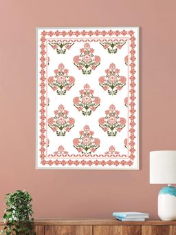 Nestroots - Rhythm Of Life White Frame Wall Painting