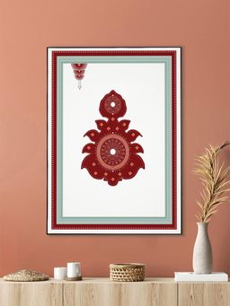 Nestroots - Whispers Of Royalty Black Frame Wall Painting