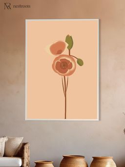 Nestroots - Exquisite Botanical Art Print: Captivating Canvas Wall Painting