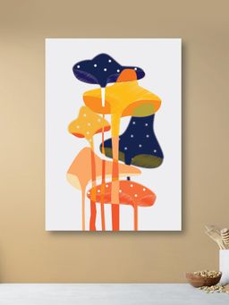 Nestroots - Whimsical Mushroom Canvas Artwork Wall Painting