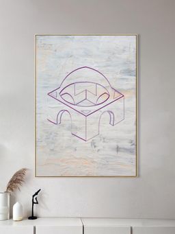 Nestroots - Islamic Tomb Gold Frame Wall Painting Canvas