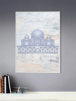 Nestroots - Islamic Heritage Canvas Print White Frame Wall Painting