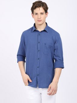Cantabil - Men Blue Shirt