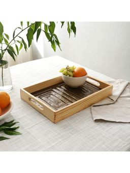 De Maison Decor - Hugo Brown Glass Tray
