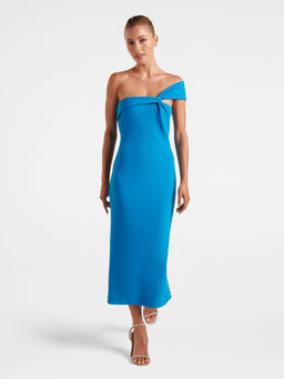 Forever New - Haylee Asymm Neck Bodycon Midi Dress