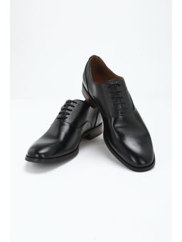 Louis Philippe - Black Lace Up Shoes