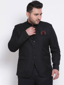 HANGUP Black Solid Blazer