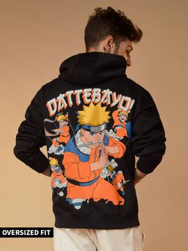 The Souled Store Hoodies : Buy The Souled Store Naruto Dattebayo For Mens  Oversized Hoodies Online | Nykaa Fashion