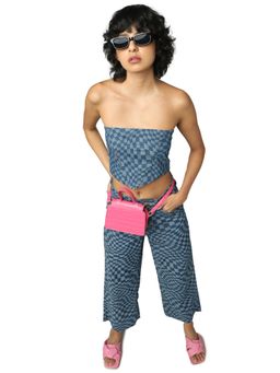 ONLY - Women Printed Blue Top