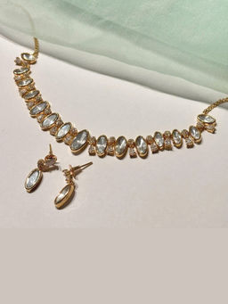 Shop Naymee - Tara Polki Necklace and Earrings Set