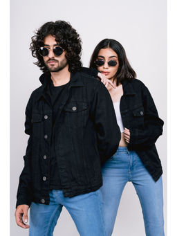 FREAKINS - Unisex Black Trucker Jacket