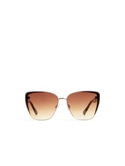 Aldo - Women Steel Brown Lens Sunglasses - POPPYE710