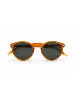 Vanderbilt New York - Unisex Acetate Green Lens Sunglasses - 27A1COL1BRO