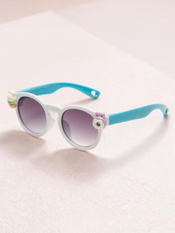 Stol'N - Baby Bow Sunglasses White (2-4 Years)