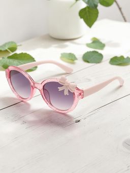 Stol'N - Baby Girls Bow Sunglasses Pink (2-4 Years)
