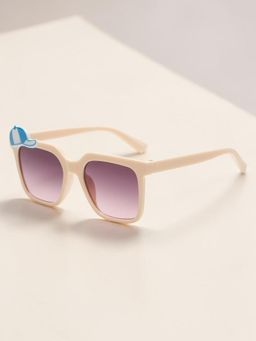 Stol'N - Baby Bow Sunglasses Cream (2-4 Years)