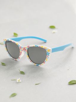 Stol'N - Baby Flower Sunglasses Blue (2-4 Years)